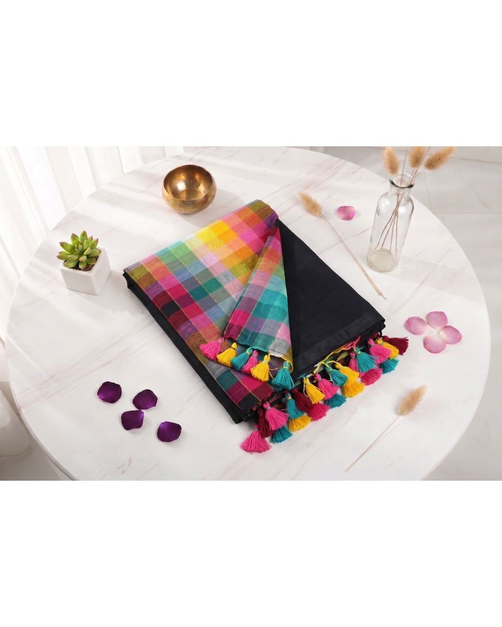 Mul mul plain rainbow - Black