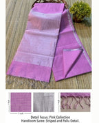 Tussar cotton - Baby pink