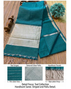 Tussar cotton - Light Ramar Green